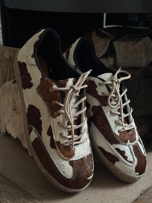 Viena: Sneaker Kiko's Pelo Vaca marrón