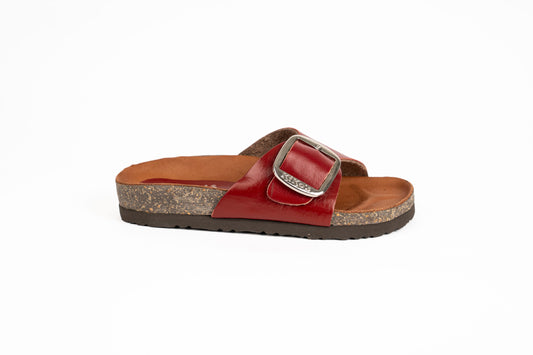 Clover: Sandalia Kiko's una hebilla Cherry