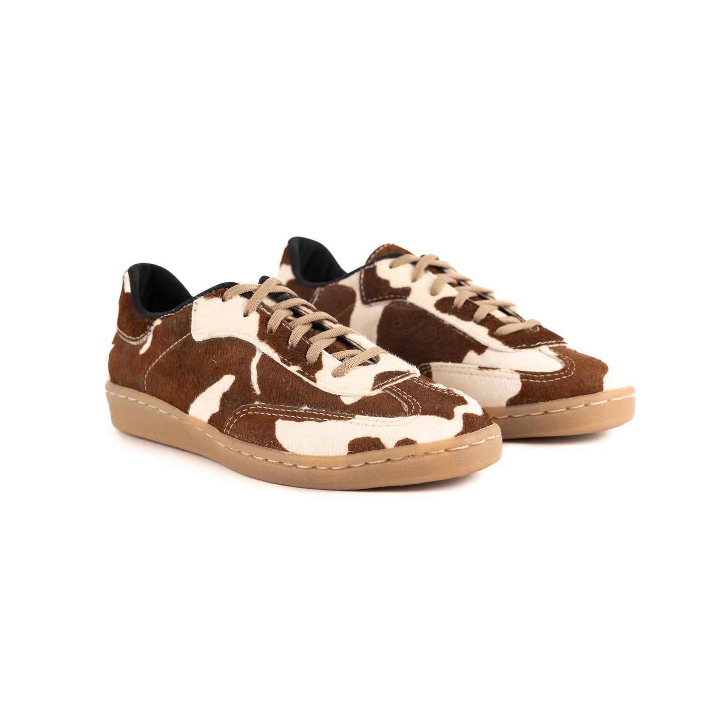 Viena: Sneaker Kiko's Pelo Vaca marrón