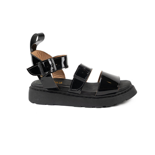 Dianna: Sandalia Kiko's Negro Charol