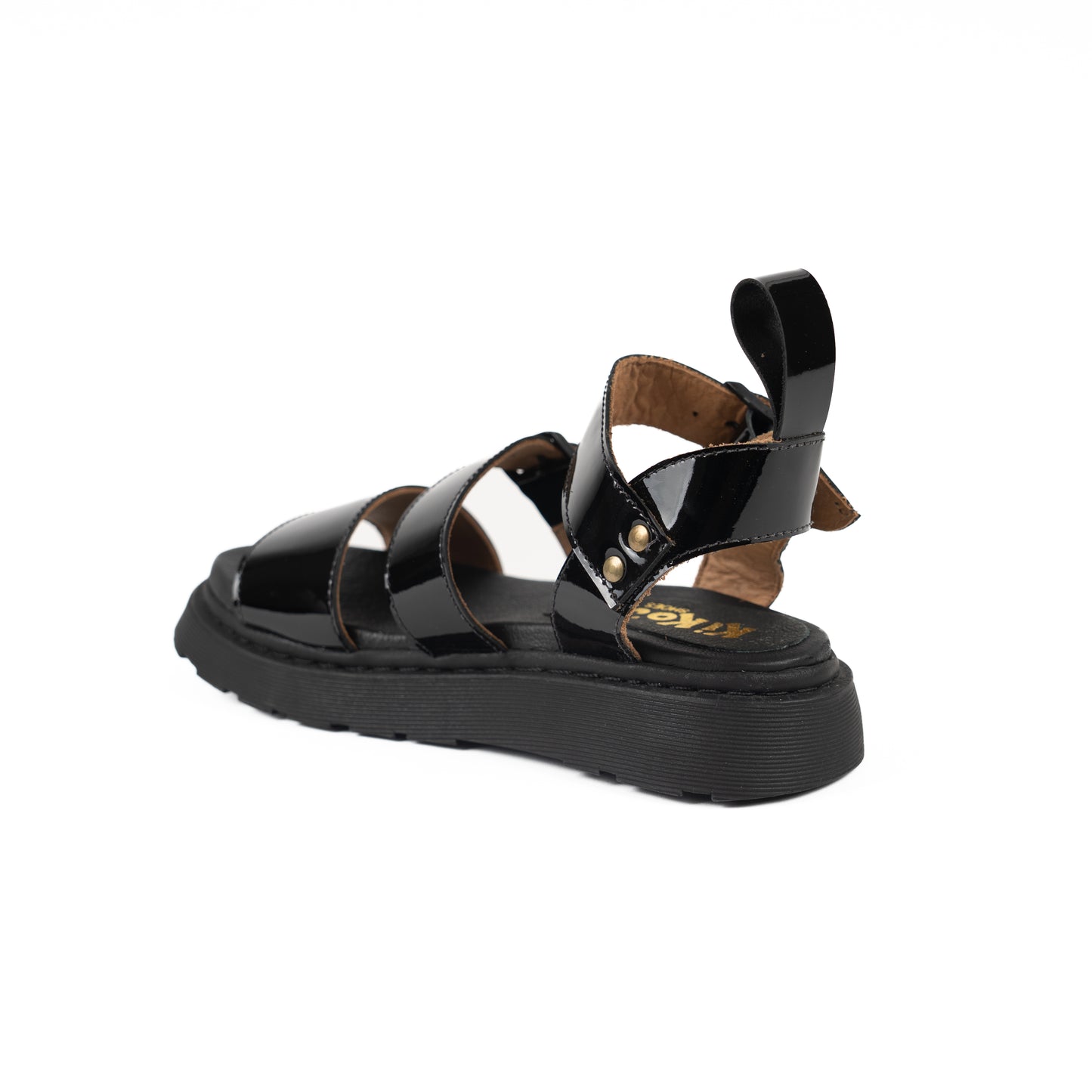 Dianna: Sandalia Kiko's Negro Charol