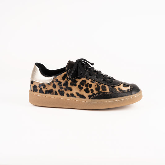 Viena: Sneaker Kiko's print y negro