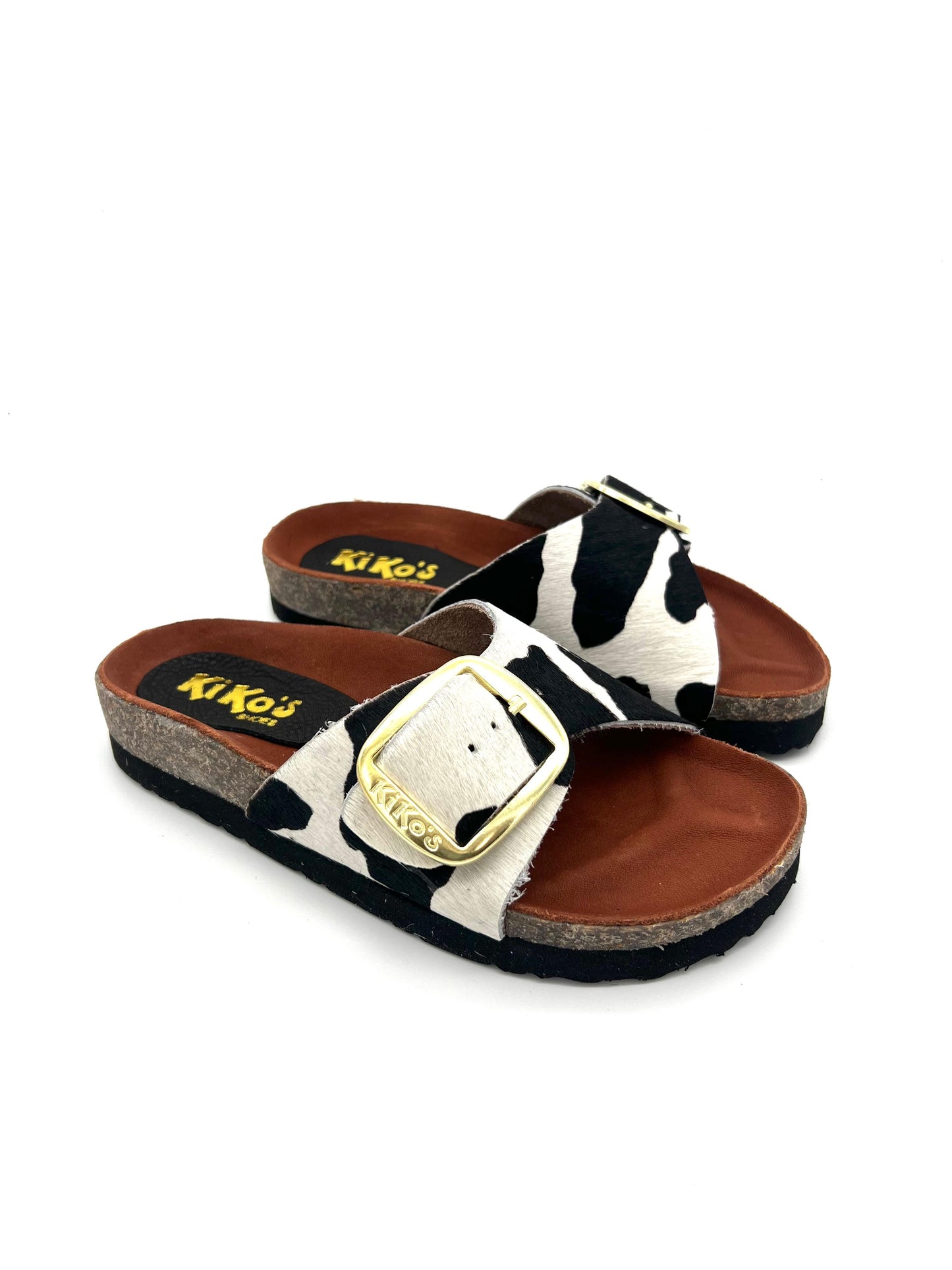 Clover: Sandalia Kiko's una hebilla Vaca