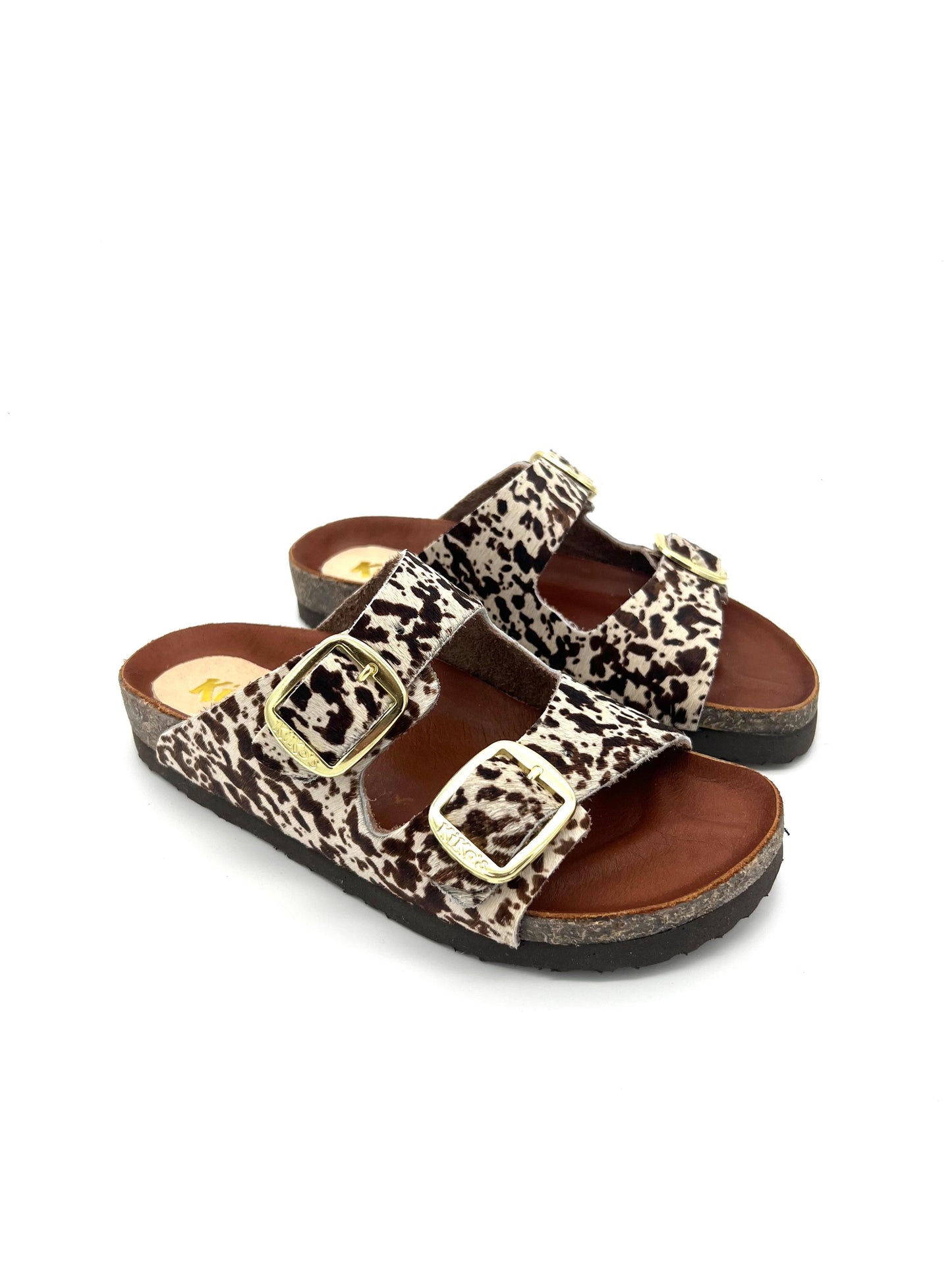 Clover: Sandalia Kiko's dos hebillas Vaca