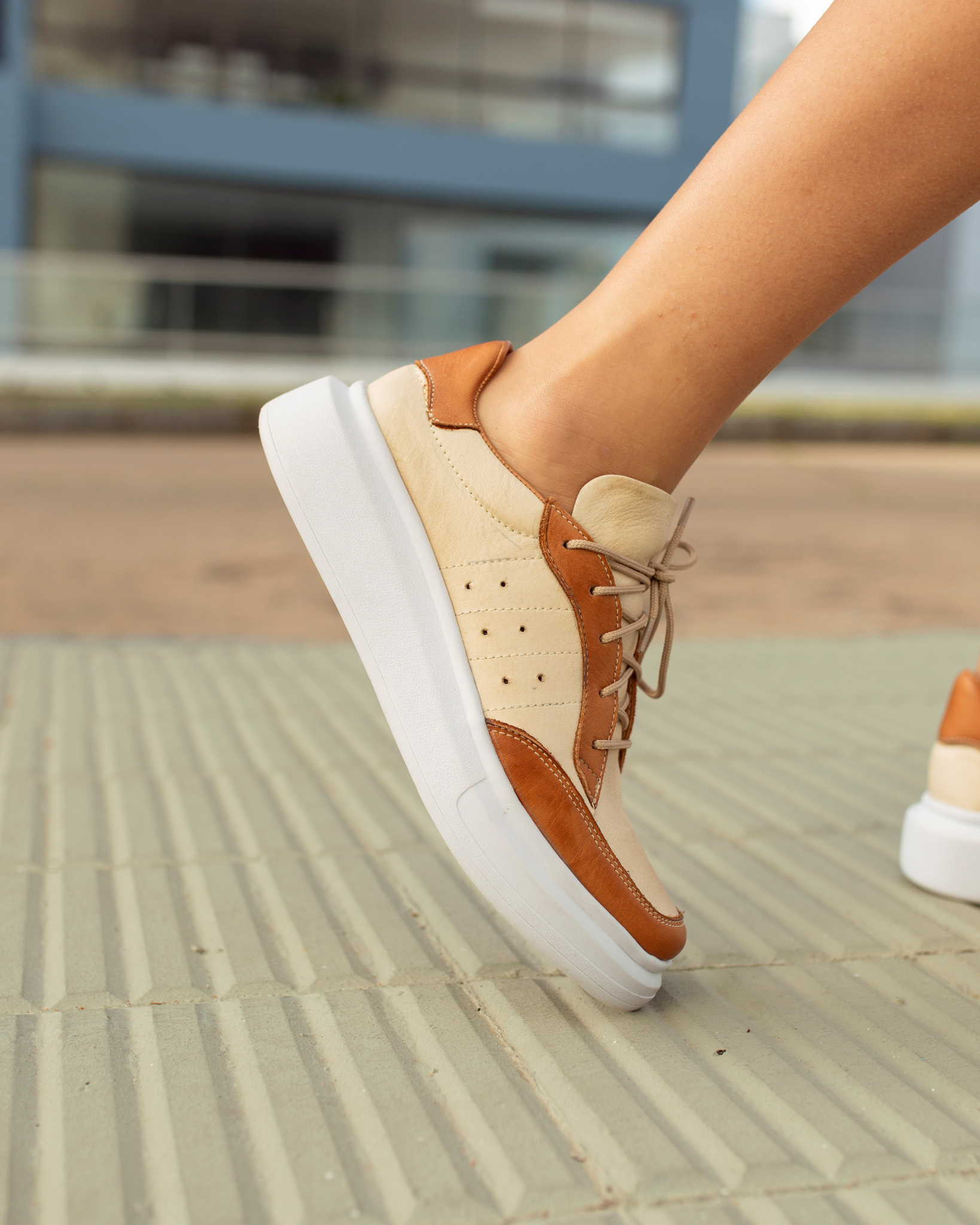 Roma Sneaker Kiko s Natural Terracota Kiko s Shoes